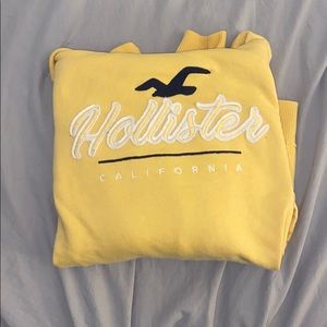 Hollister Yellow Hoodie